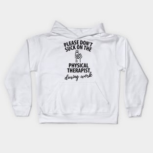 physiotherapist physical therapy gift saying funny Kids Hoodie